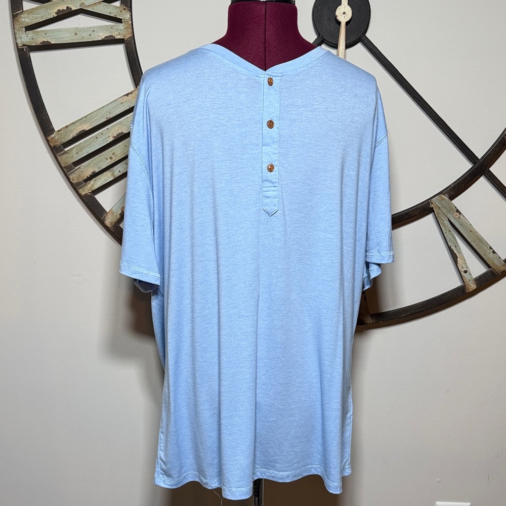 Pegeno Light Blue Men's Shirt